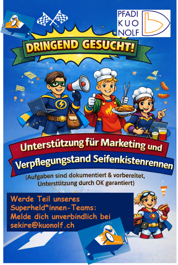 Helfende gesucht